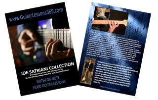 Joe Satriani Collection Instructional Guitar Lesson DVD  