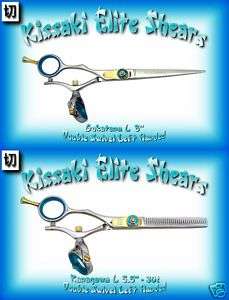   Handed 6 & 30t Double Swivel Hair Shears Haircutting Scissors Set