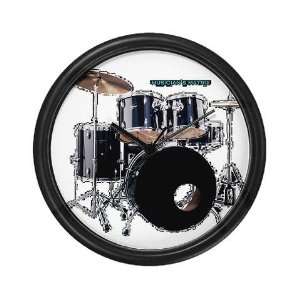 Drum Set Wall Clock by 