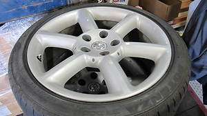   Nissan 350Z OEM Wheels with 225/245 45 18 Bridgestone/Hankook tires