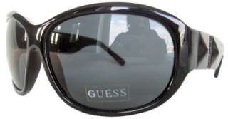 new GUESS sunglasses & case GU 6514 BLK 3 GU6514  