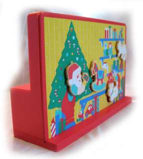 NEW CHRISTMAS Holiday Santa Claus Musical Animated Box  