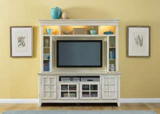 LIBERTY NEW GENERATION ENTERTAINMENT CENTER TV STAND & HUTCH VINTAGE 