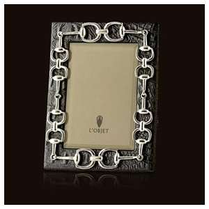  LObjet Equestrian Links Platinum 8 in x 10 in Frame 