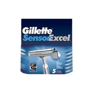  Gillette Sensor Excel Cartridges 5 Count Health 