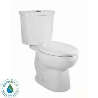   Dual Flush Round Front Two Piece Toilet, White by American Standard