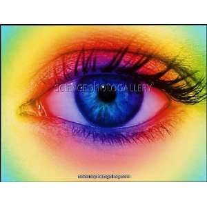  Colour vision spectrum of light and human eye Canvas 