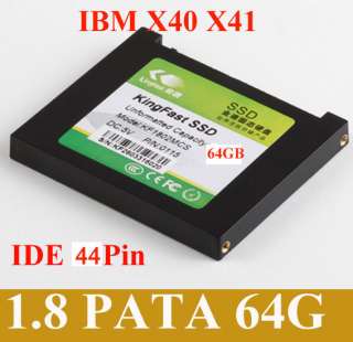 PATA IDE 44Pin 64GB MLC Internal Hard Drive Disk SSD For IBM X40 