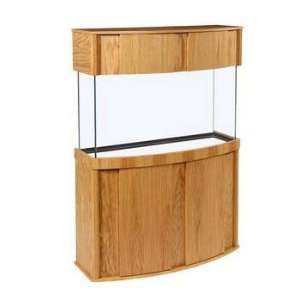  80 EURO PRESTIGE STAND OAK 1   80 Gallon   Oak Pet 