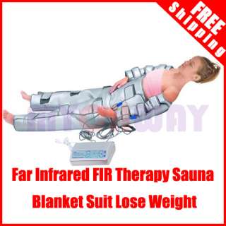 FIR Infrared Sauna Body Slimming Wrap Weight Loss Cellulite Treatment 