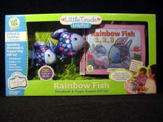Leap Frog Baby Little Touch Leap Pad Book RAINBOW FISH 1 2 3 Counting 