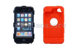 10 Colors Deluxe Soft Silicone Cover Hard Skin Case for iPod Touch 4 