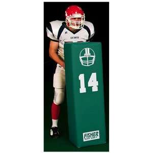  Fisher SD14 Square Football Blocking Dummies Forest Green 
