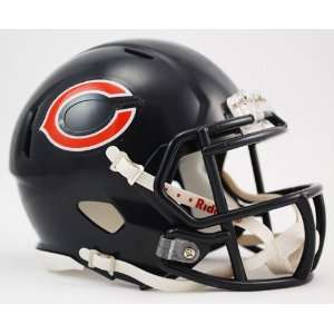   Bears Riddell Revolution Speed Mini Football Helmet
