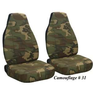  1987 Ford Ranger Front set of seat covers. 6040 Lowback 