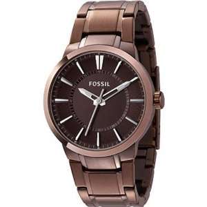    Fossil Dress Stainless Steel Watch   Brown Fossil Watches