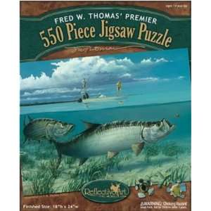   550 Piece Jigsaw Puzzle   Silvermine by Fred W. Thomas Toys & Games