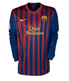 Youth Barcelona Messi #10 SizesYL Long Sleeve Soccer Jersey  