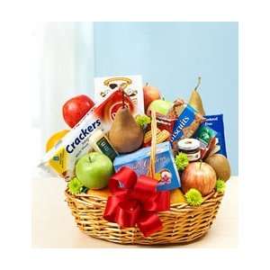Flowers by 1800Flowers   Deluxe Fruit & Gourmet Basket   Small  