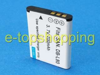 Battery For TOSHIBA Camileo BW10 BW 10 PX1686 PX 1686  