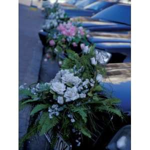  Flowers on Wedding Limos, Palace of Weddings, Odessa 