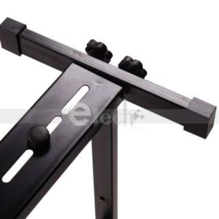 Adjustable Keyboard Electronic Piano H shape Rack Stand  