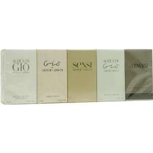   Men and Women, Mini, Set Of 5 (Armani For Men, Acqua Di, Gio For Men