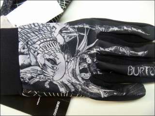 NEW Burton Spectre Mens Gloves L, XL (Large or Extra L) Bugs Black 