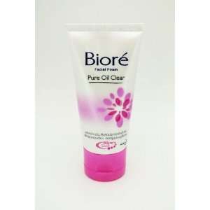  Biore Facial Foam Pure Oil Clear (Micro Scrub) 50g. x 12 
