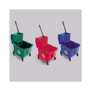  Rubbermaid Brute 26 35 Quart Color Coded Bucket Sideward 