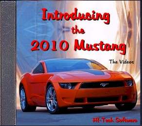Introducing the 2010 Mustang DVD ROM Videos  
