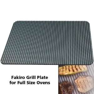  Cadco Fakiro Grill Plate with Ribbed Teflon Surface   for 