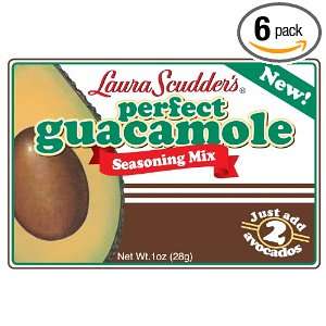 Laura Scudders Dip Mix, Guacamole, 11.5 Ounce (Pack of 6)  