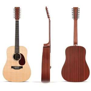  Martin D12X1AE 12 String Acoustic Electric Guitar Musical 