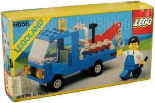 LEGO 6656 LEGOLAND Tow Truck MISB Unopened BRAZIL 1985 Vintage set 