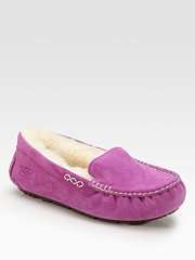 UGG Australia Ansley Suede Moccasin Slippers