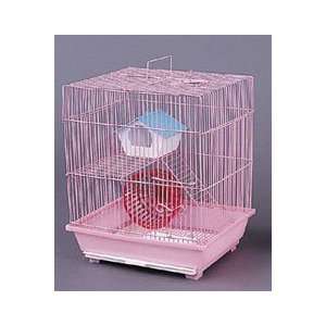    Brand New 11x9x15 Deluxe Pink Hamster Cage