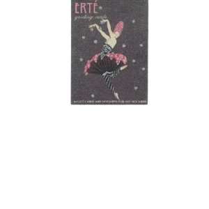Collectible Box ERTE GREETING CARDS (No cards), with Dancing Lady on 