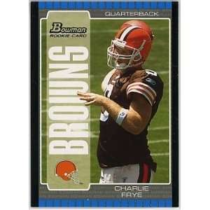  Charlie Frye Cleveland Browns 2005 Bowman #156 Rookie 