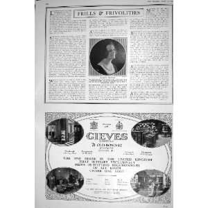   GLADYS MACKIN SOPRANO GIEVES BOND STREET ADVERTISEMENT