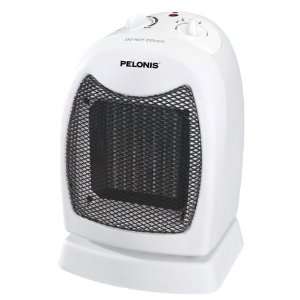  2 each Pelonis Oscillating Ceramic Heater With Thermostat 
