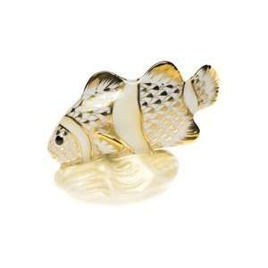  Herend Guild Society Clown Fish Gold Fishnet