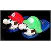 Nintendo Super Mario Brothers Luigi Plush 11 Slippers  