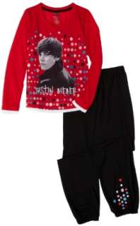  Sleepwear Girls 7 16 Justin Bieber Set Clothing