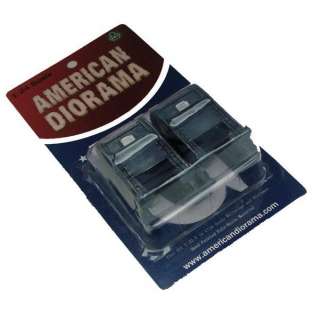 AMERICAN DIORAMA SET OF 2 MAIL BOXES #AD 09175 124~G  