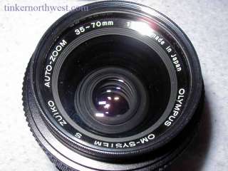 Olympus 35 70mm f4 for Manual Focus OM 35mm Film SLR  