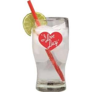 Love Lucy Glasses   Set of 4