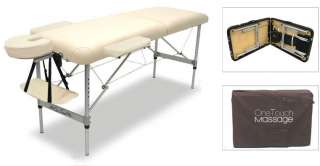 Euro Light Weight Massage Table by OneTouch Durable Aluminum Frame 