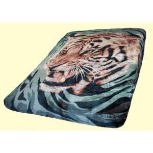  Solaron King Fierce Tiger Mink Blanket
