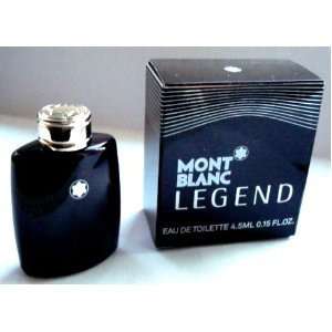  LEGEND by Mont Blanc 0.15 oz / 4.5 ml EDT Splash Men NEW 